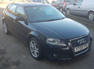 Audi A3 1.9 A3 E SPORT TDI Hatchback Diesel Black at All Right Autos Hull