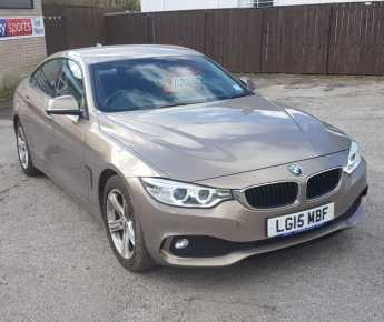 BMW 4 Series 2.0 420D SE GRAN COUPE Coupe Diesel Beige at All Right Autos Hull