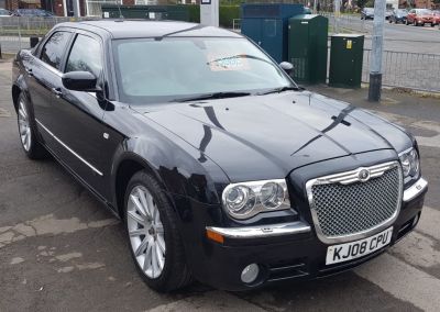 Chrysler 300C 3.0 300C SRT DESIGN AUTO Saloon Diesel Black at All Right Autos Hull