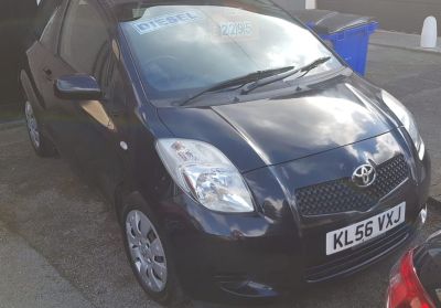 Toyota Yaris 1.4 YARIS T3 D-4D Hatchback Diesel Black at All Right Autos Hull