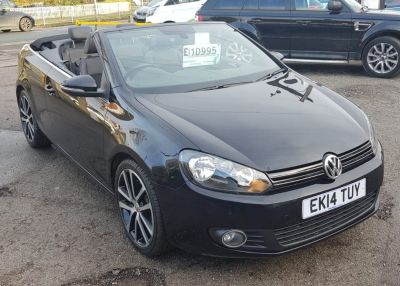 Volkswagen Golf 1.4 GOLF GT TSI Convertible Petrol Black at All Right Autos Hull