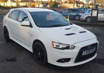 Mitsubishi Lancer 2.0 LANCER RALLIART GSR S-A Hatchback Petrol White at All Right Autos Hull